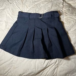 Girls belted skort